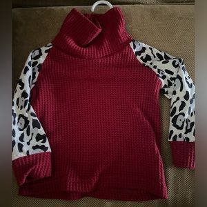 Leopard print long sleeve